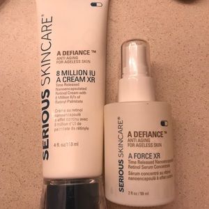 Serious skincare a defiance anti age cream & serum